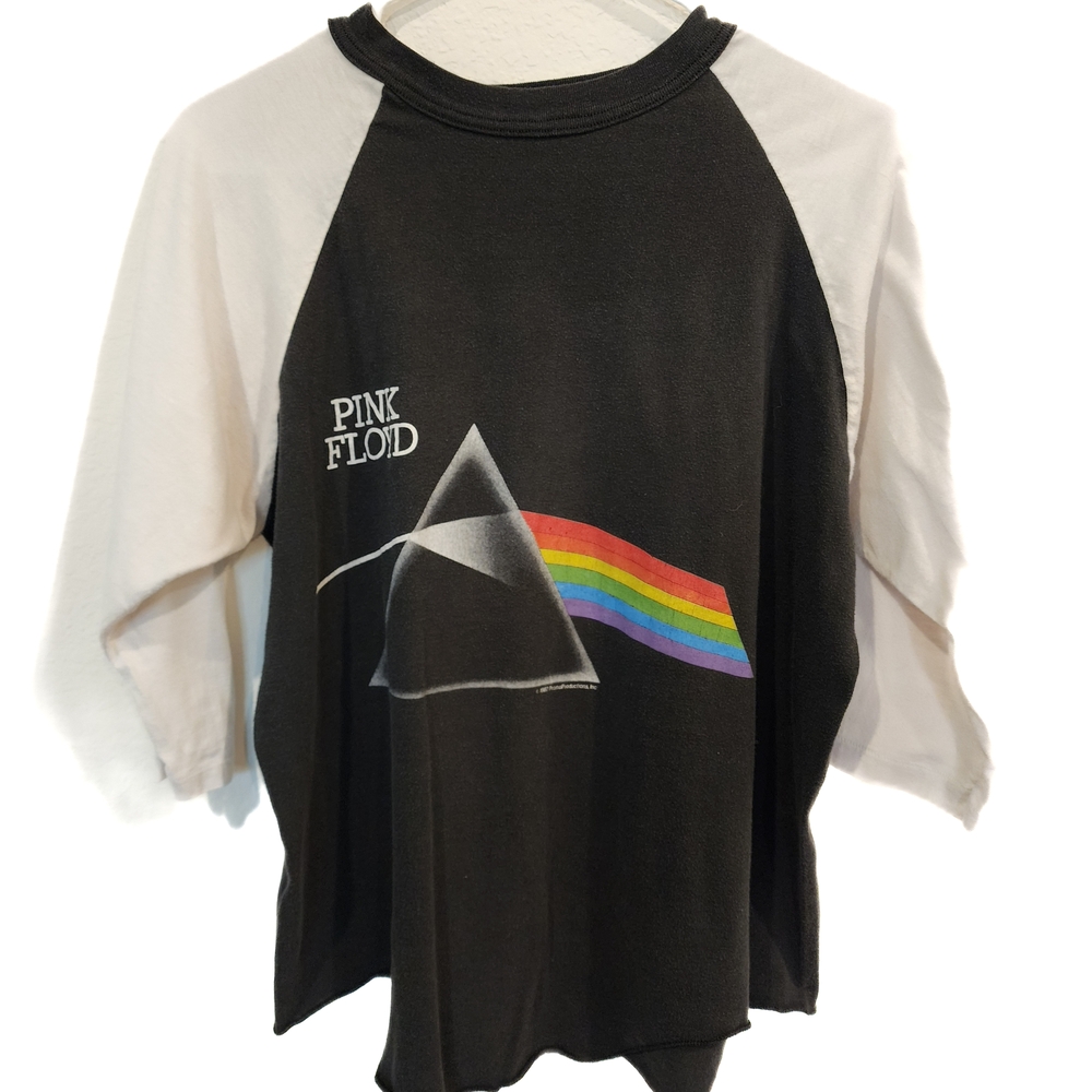 RARE 1987 Pink Floyd Momentary Laps Tour Jersey Shirt
